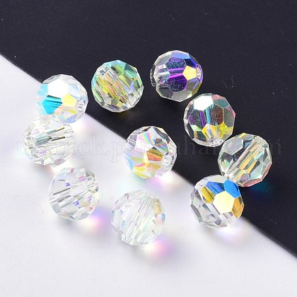 Imitation Austrian Crystal Beads US-SWAR-F021-4mm-540-1