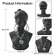 Stereoscopic Plastic Jewelry Necklace Display Busts US-NDIS-N003-01-5