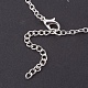 Glass Pendant Necklaces US-NJEW-MSMC002-07S-4