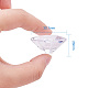 PandaHall Elite Acrylic Diamond Gems Pointed Back Cabochons US-GACR-PH0003-01C-2