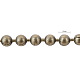 PandaHall Elite 5 Yard Brass Ball Chains US-CHC-PH0001-11AB-FF-5
