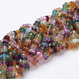 Glass Beads Strands US-GF3x6mm-5