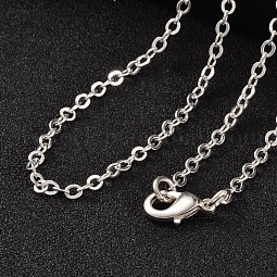 Brass Cable Chains Necklaces US-NJEW-JN01468-02