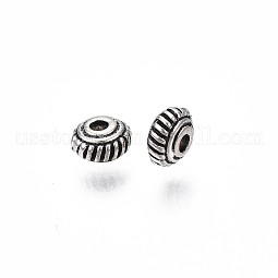 Tibetan Style Alloy Spacer Beads US-LFH10167Y