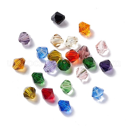 Imitation Austrian Crystal Beads US-SWAR-F022-8x8mm-M-1