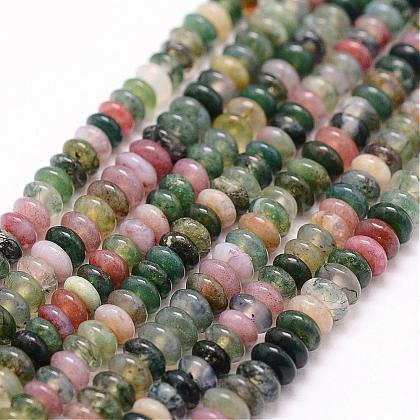 Natural Indian Agate Beads Strands US-G-N0173-04-2x4mm-1