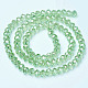 Electroplate Glass Beads Strands US-EGLA-A034-T6mm-B17-2