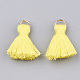 Polycotton(Polyester Cotton) Tassel Pendant Decorations US-FIND-S280-14-1