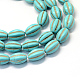 Synthetic Turquoise Gemstone Bead Strands US-X-TURQ-S282-16-1