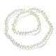 Electroplate Transparent Glass Beads Strands US-EGLA-A034-T6mm-T16-3