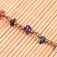 Chakra Handmade Gemstone Chip Beads Brass Chains for Necklaces or Bracelets Making US-AJEW-JB00215-01-2