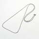 304 Stainless Steel Curb Chain Necklaces US-STAS-O037-95P-2