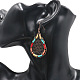 Bohemian Style Alloy Dangle Earrings US-EJEW-F238-25-5