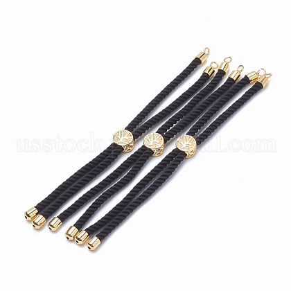 Nylon Twisted Cord Bracelet Making US-MAK-T003-01G-1