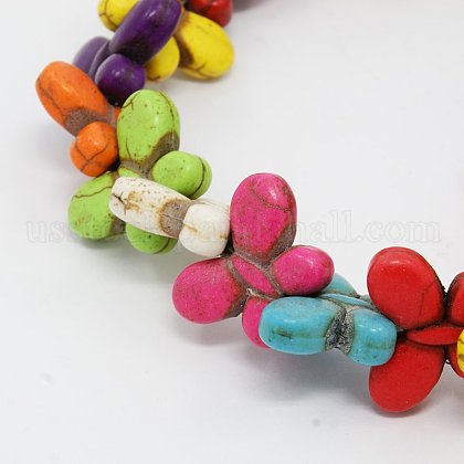 Synthetic Turquoise Beads Strands US-TURQ-G141-15-1