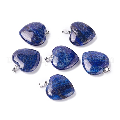 Natural Dyed Lapis Lazuli Pendants US-G-G956-B31-FF-1