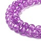 Crackle Glass Beads Strands US-CCG-Q001-4mm-M-4