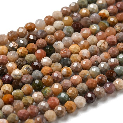 Natural Agate Beads Strands US-G-G991-A03-B-1