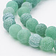 Natural & Dyed Weathered Agate Bead Strands US-G-P221-8mm-01-3