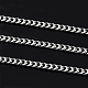 201 Stainless Steel Cuban Link Chains US-CHS-L020-008P-1