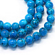 Baking Painted Glass Beads Strands US-X-DGLA-Q019-8mm-48-1