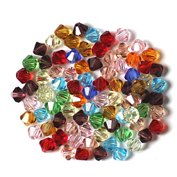 Imitation Austrian Crystal Beads US-SWAR-F022-6x6mm-M