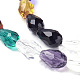 Glass Beads Strands US-EGLA-E010-10x15mm-03-3