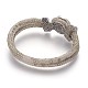 PU Leather Snap Bracelet Making US-AJEW-R023-M-3