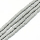 Handmade Polymer Clay Bead Strands US-CLAY-T002-6mm-20-1