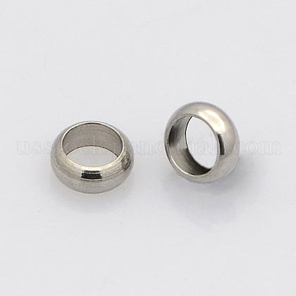 Ring 304 Stainless Steel Spacer Beads US-STAS-N020-11-4mm-1