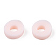 Flat Round Handmade Polymer Clay Bead Spacers US-CLAY-R067-4.0mm-27-5