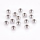 304 Stainless Steel Smooth Round Spacer Beads US-STAS-M006-01D-1
