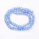 Electroplate Glass Beads Strands US-GR8MMY-74AB-2