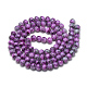 Baking Painted Glass Beads Strands US-X-DGLA-S115-8mm-S32-2