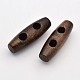 2-Hole Rice Wooden Toggle Buttons US-BUTT-D044-01-1