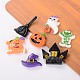10 Pieces Halloween Theme Resin Cabochons US-CRES-X0010-01-2