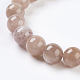 Natural Sunstone Beads Strands US-G-G099-8mm-14-3