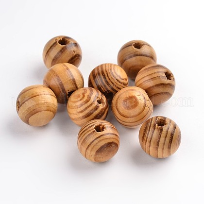 Round Natural Wood Beads US-WOOD-Q009-16mm-LF-1