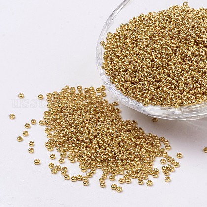 12/0 Grade A Round Glass Seed Beads US-X-SEED-A022-F12-615-1