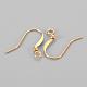 Brass French Earring Hooks US-KK-Q369-G-2