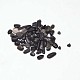 Natural Obsidian Chip Beads US-G-L453-08-1