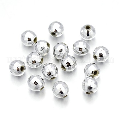 Faceted Acrylic Beads US-PL643-1S-1