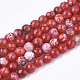 Natural Crackle Agate Beads Strands US-G-T119-01A-07-1