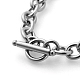 304 Stainless Steel Cable Chain Bracelets US-BJEW-G618-04P-3