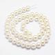 Dyed Glass Pearl Beads Strands US-HY-K002-4mm-HD03-1