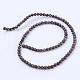 Natural Snowflake Obsidian Beads Strands US-G-Q462-6mm-37-2