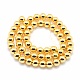 Electroplate Non-magnetic Synthetic Hematite Beads Strands US-G-L485-01D-G-3