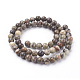 Natural Gemstone Beads Strands US-G-D062-6mm-1-2