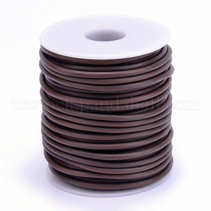 Hollow Pipe PVC Tubular Synthetic Rubber Cord US-RCOR-R007-3mm-15-1