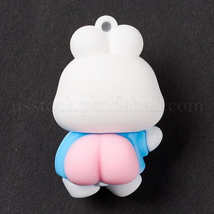 Opaque PVC Plastic Pendants&nbsp;US-KY-G017-E01-3